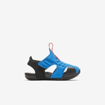 Nike Sunray Protect 2 - Sandaler - Blå/Sort/LyseRød | DK-21155